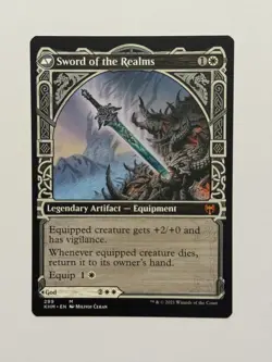 Halvar, God of Battle (Showcase) Kaldheim Regular NM Free Ship - Image 4