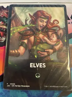 Elves Foundations Jumpstart 2025 Theme Deck  - MTG - Sealed - Image 1