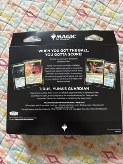 MTG FF Magic: The Gathering Final Fantasy X Commander Deck Counter Blitz Tidus - Image 2
