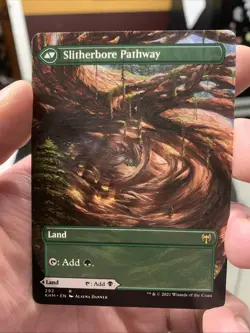 MTG  ~ KALDHEIM  ~  DARKBORE PATHWAY / SLITHERBORE PATHWAY ~ FULL ART - Image 2