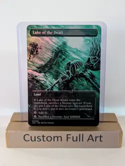 Lake of the Dead Foil Custom sticker on bulk MTG Commander - Image 3