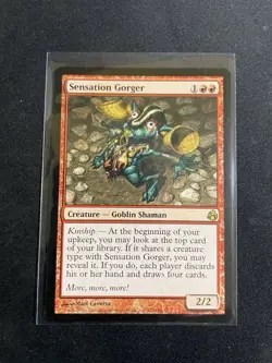 MtG X1 Sensation Gorger Morningtide Magic The Gathering (Goblin Shaman) - Image 1