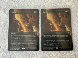 Magic the Gathering MTG 1x Persist Borderless Foil Special Guests NM 2 Available - Image 4