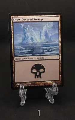Magic the Gathering - Snow-Covered Swamp - Coldsnap - NM - Image 5