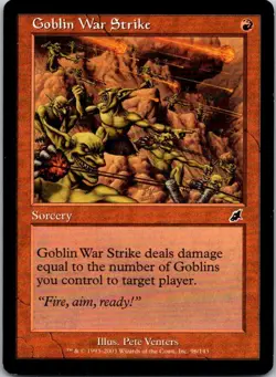 Magic the Gathering Goblin War Strike Scourge MTG Free Shipping! - Image 2