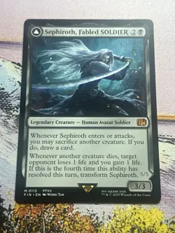 Sephiroth, Fabled SOLDIER - 115 / NM / English MTG - Image 10