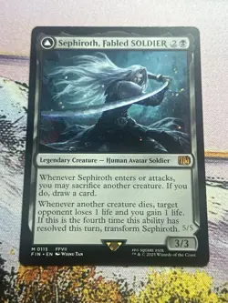Sephiroth, Fabled SOLDIER - 115 / NM / English MTG - Image 11