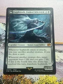 Sephiroth, Fabled SOLDIER - 115 / NM / English MTG - Image 7