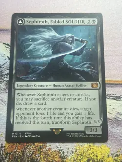 Sephiroth, Fabled SOLDIER - 115 / NM / English MTG - Image 9