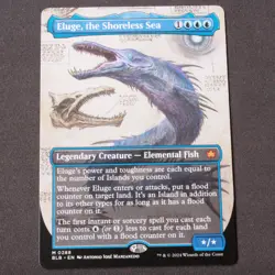 Eluge, the Shoreless Sea (Borderless) MTG Bloomburrow Mythic 288 NM - Image 1