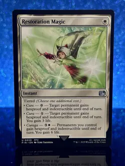 Restoration Magic #0030 FIN (Foil & Non-Foil) - MTG Final Fantasy - Image 3