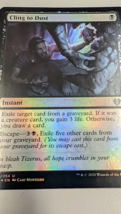 Cling to Dust Theros Beyond Death Foil - Image 3