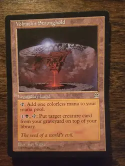 Stronghold Volrath's Stronghold Expansion/Rare Magic the Gathering 1998 - Image 1