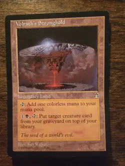 Stronghold Volrath's Stronghold Expansion/Rare Magic the Gathering 1998 - Image 3