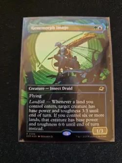 Genemorph Imago Borderless FOIL MTG EoE Nm/M *ON HAND* - Image 1