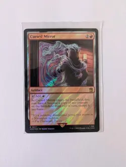 MtG Doctor Who Cursed Mirror Surge Foil Magic Gathering R 0817 - Image 3