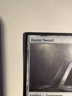 Buster Sword MtG Final Fantasy Magic: the Gathering  NM Near Mint Pack Fresh - Image 4