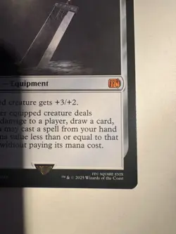 Buster Sword MtG Final Fantasy Magic: the Gathering  NM Near Mint Pack Fresh - Image 6