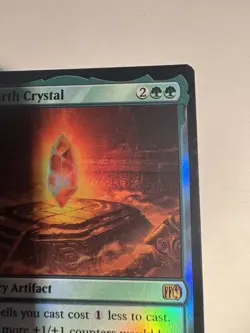 R 0184 The Earth Crystal Final Fantasy (Foil) Rare MTG Card FFIII Artifact NM - Image 5