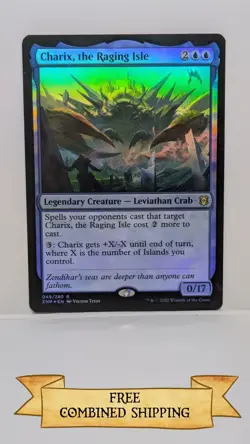 Charix, the Raging Isle Zendikar Rising Foil - Image 1