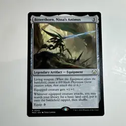 Bitterthorn, Nissa's Animus #45 (NM) March of the Machine MOC Magic MTG - Image 1