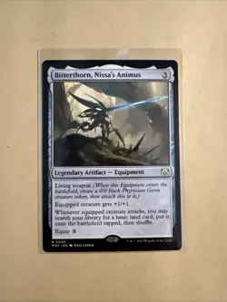 MTG Bitterthorn, Nissa’s Animus  MOC 0045 R NM Regular - Image 2