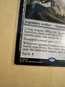 MTG Bitterthorn, Nissa’s Animus  MOC 0045 R NM Regular - Image 3