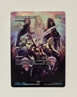 Shadowbringers Dovin's Veto FOIL Borderless Showcase MTG Final Fantasty FFXIV - Image 1