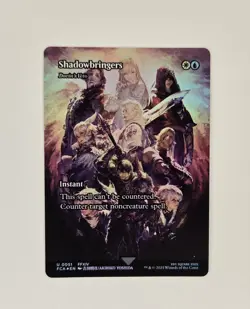 Shadowbringers Dovin's Veto FOIL Borderless Showcase MTG Final Fantasty FFXIV - Image 10