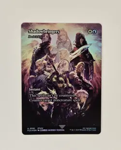 Shadowbringers Dovin's Veto FOIL Borderless Showcase MTG Final Fantasty FFXIV - Image 3