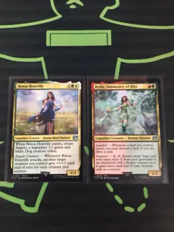 MTG Magic The Gathering Rinoa Heartly / Rydia, Summoner Of Mist Final Fantasy - Image 1