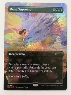 Greater Good (1693) *RAINBOW FOIL* SECRET LAIR: Sheldon NM/MT MTG Combined Ship - Image 1
