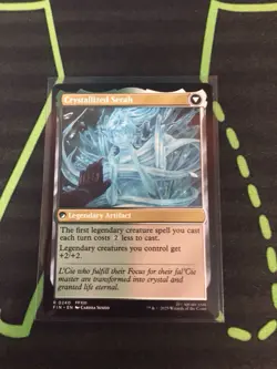 MTG Magic The Gathering Serah Ferron FIN Rare Legendary Final Fantasy Commander - Image 2