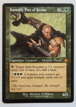 MTG Magic [x1] Kamahl, Fist of Krosa [x1] RETRO Dominaria Remastered M/NM - Image 2