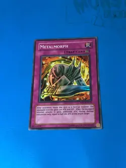 YUGIOH Super Rare Metalmorph PP01-EN014 - Image 1