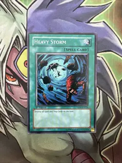 YSDS-EN024 Heavy Storm Common 1st Edition NM Yugioh Card - Image 1