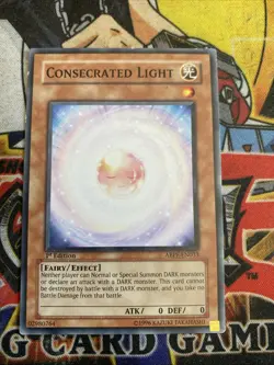 ABPF-EN033 Consecrated Light Common 1st Edition NM Yugioh Card - Image 3