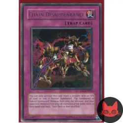 Yugioh Chain Disappearance IOC-EN052 Rare LP - Image 2
