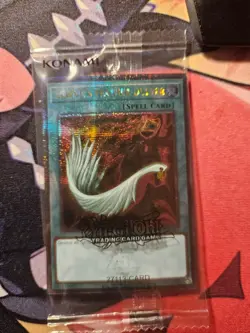 Yu-Gi-Oh! Harpie's Feather Duster EDC1-EN001 Quarter Century Rare SEALED QCR - Image 1