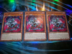 3x Evil HERO Vicious Claws 1st Edition Common ALIN-EN005 Yu-Gi-Oh! - Image 2