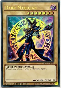 DUPO-EN101 Dark Magician - Ultra Rare Ltd. Edition Near Mint YuGiOh Card - Image 4