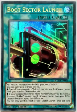 EXFO-EN053 Boot Sector Launch - Ultra Rare 1st Edition Near Mint YuGiOh Card - Image 4