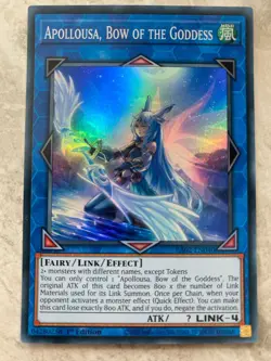 Yugioh - Apollousa, Bow of the Goddess (Alternate Art) - RA02-EN040 - Super Rare - Image 3