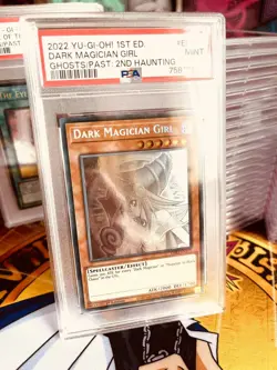 Dark Magician Girl GFP2-EN177 1st Edition YUGIOH Ghost Rare - PSA 9 - Image 3
