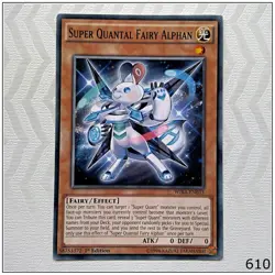 Super Quantal Fairy Alphan - WIRA-EN033 - Common 1st Edition Yugioh - Image 2