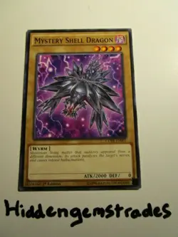 Yugioh! Mystery Shell Dragon Core-EN001 Common 1st Edition Near Mint!! - Image 2