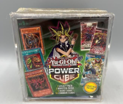 Yu-Gi-Oh TCG POWER CUBES 1 Legacy Pack, 2 Booster Packs 5 Rare Cards 55 Common - Image 2