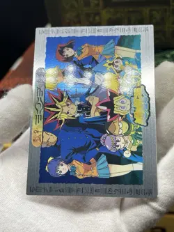 Yu-Gi-Oh! Toei Amada Animation Character Card #51Yami Yugi  90s silver card - Image 3