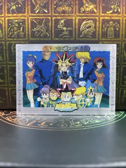 Yu-Gi-Oh! Toei Amada Animation Character Card #51Yami Yugi  90s silver card - Image 4