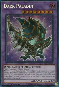 Yu-Gi-Oh! Dark Paladin BLMM-EN008 Secret Rare Chibi - Image 2